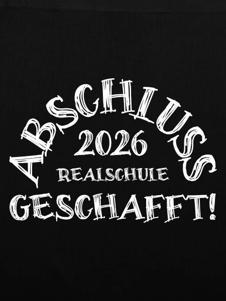 Abschluss 2026 Realschule geschafft! 