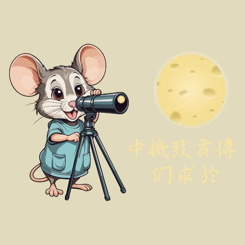 Mouse and Cheese Moon