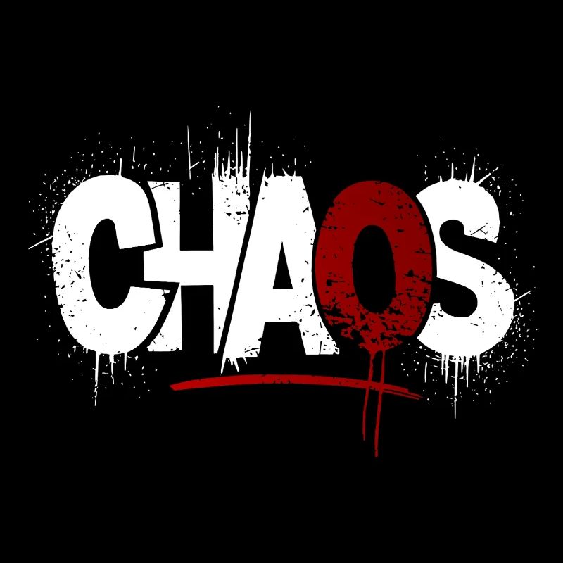 Symbolisme des éclaboussures de chaos