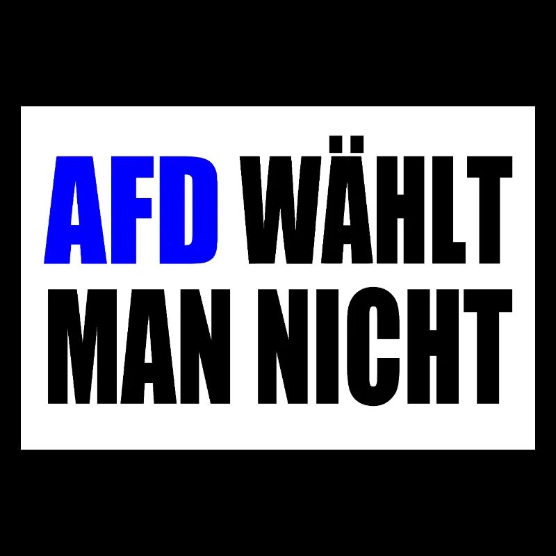 afd wählt man nicht