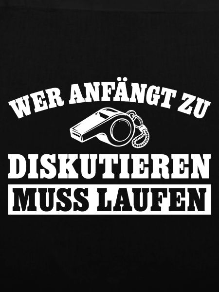 Fußballtrainer Wer diskutiert muss laufen