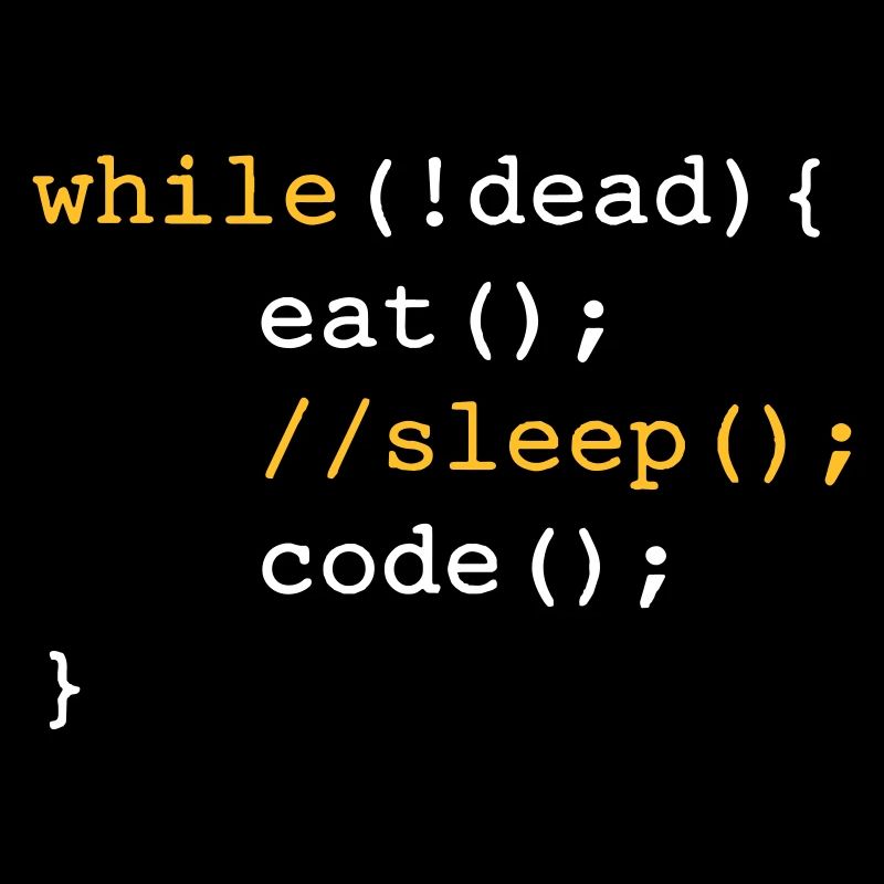 Pendant que vous êtes mort - répétez le code du sommeil si vous le codez