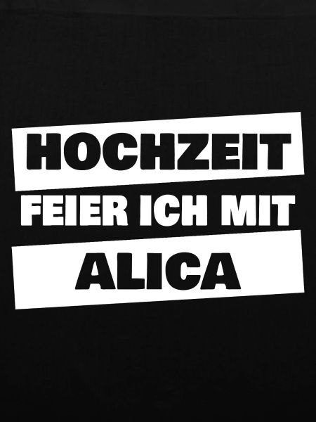 Hochzeit Feier Ich Mit Alicia