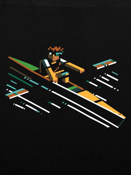 Rowing Cartoon Look