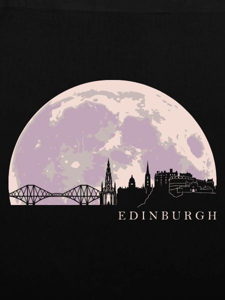 Skyline von Edinburgh Schottland