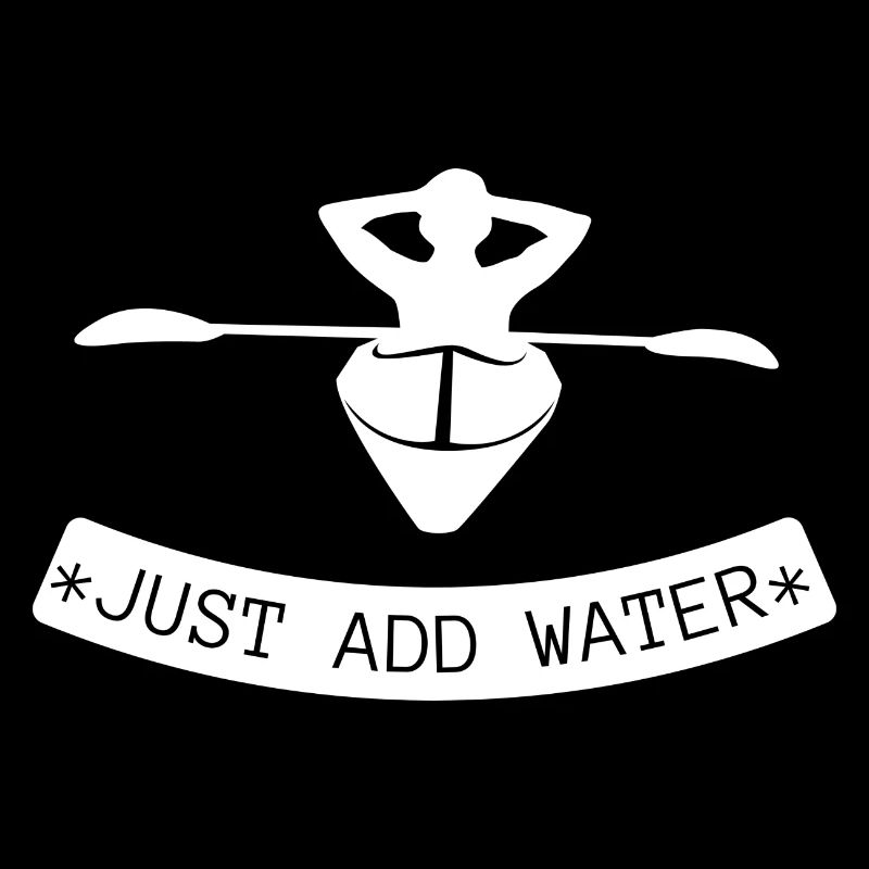 Il suffit d’ajouter un t-shirt de kayak d’eau