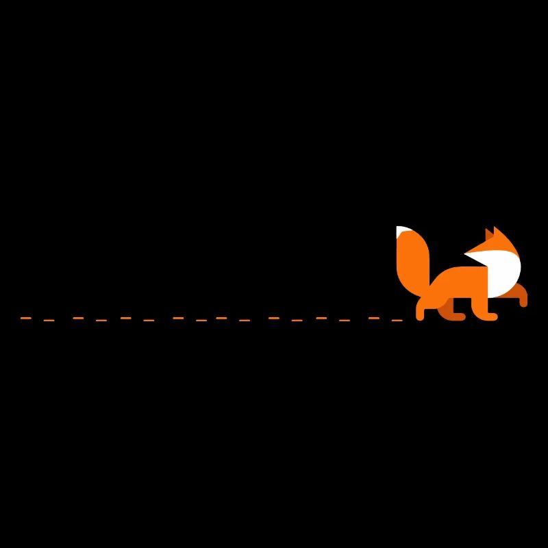 fox tracks forest animals environmental protection