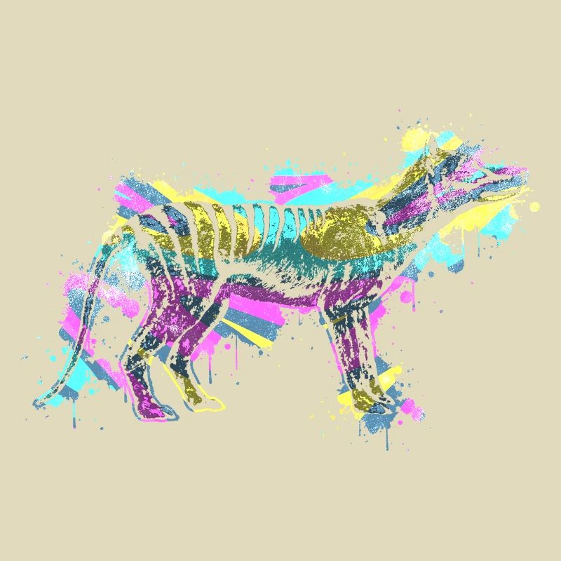 Tasmanischer Wolf