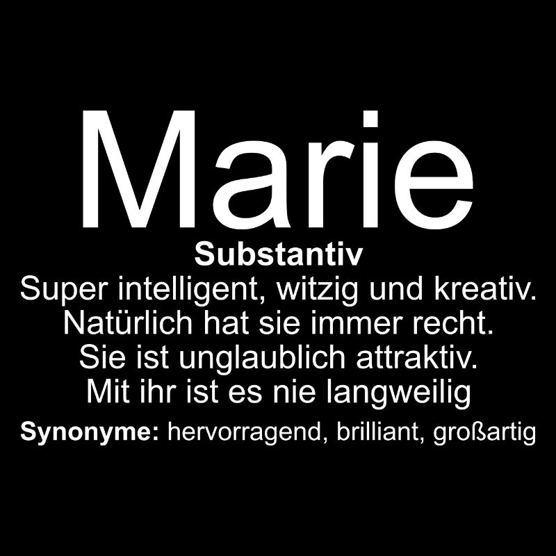 Name Definition Marie