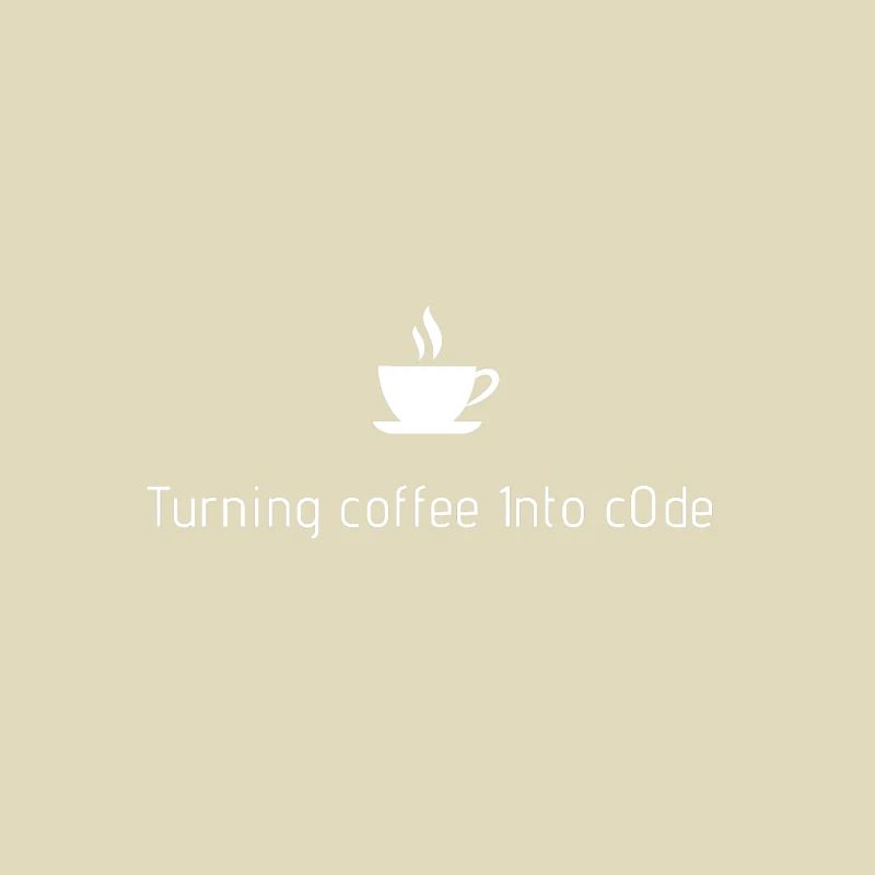 Turning coffee into code Kaffee und Programmierer