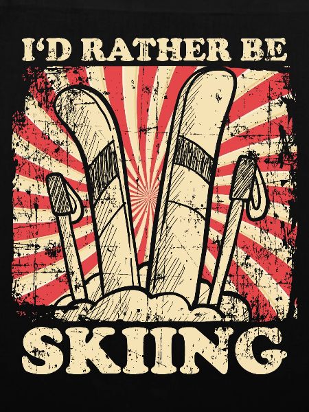 Skifahrer Winter Berge
