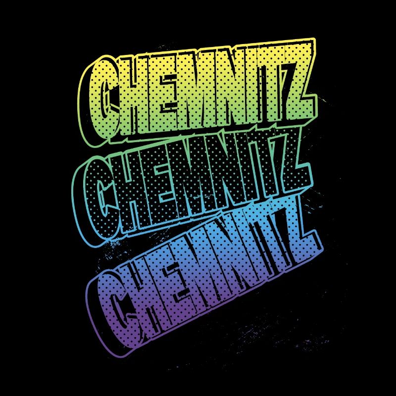 Chemnitz Allemagne City Font Skyline Accueil