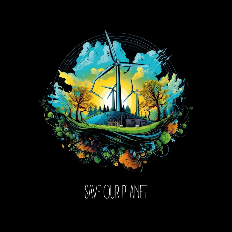 Save our planet - Environmental protection Climate protection