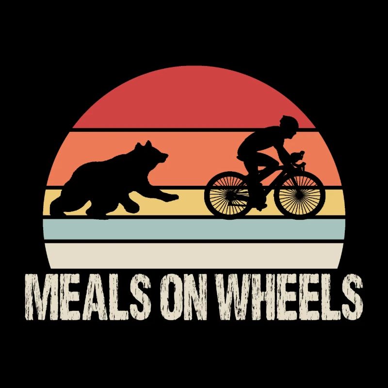 ours de vélo de course vélo drôle