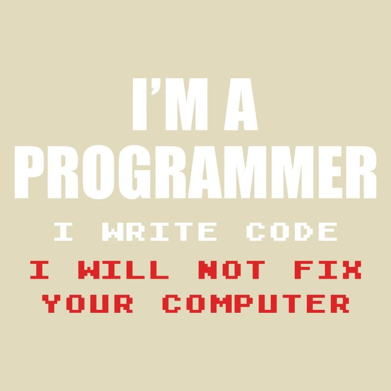 Programmer Geek Computer Programming Coder L