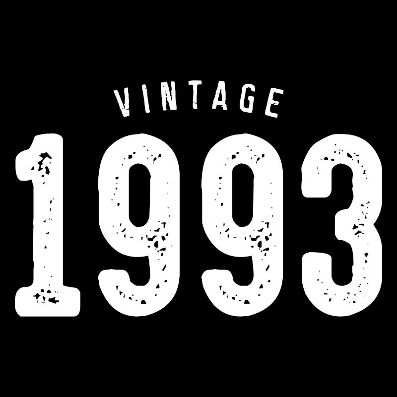 Vintage 1993 Typography