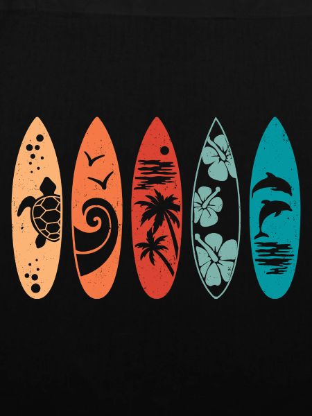 Retro Surfboard 