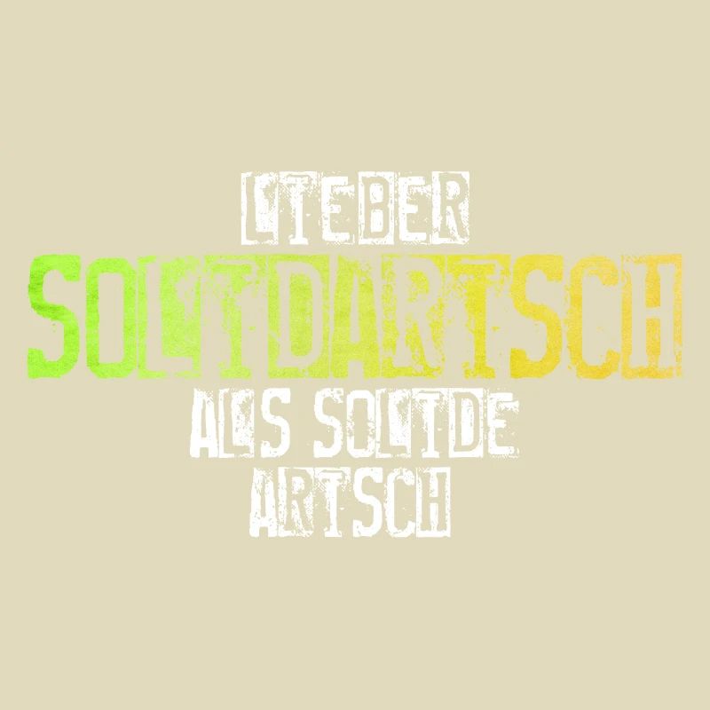 Better Solidary than Solid Aryan