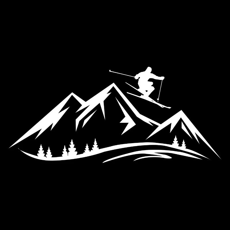 Skiing Skiing Mountains