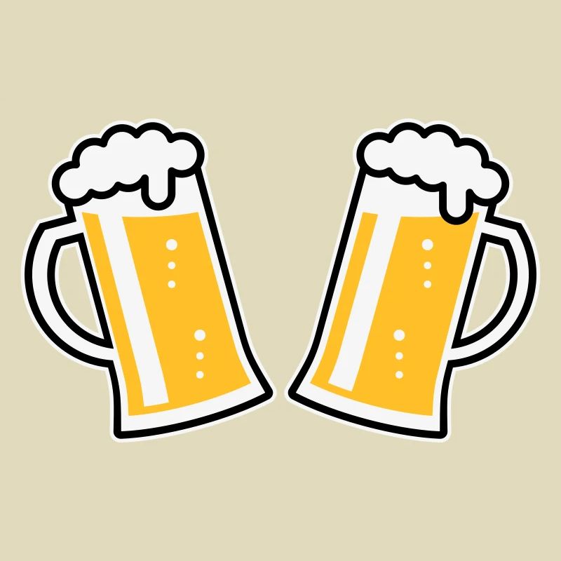 2 chopes à bière Prosten (bière / chope à bière / 3C)