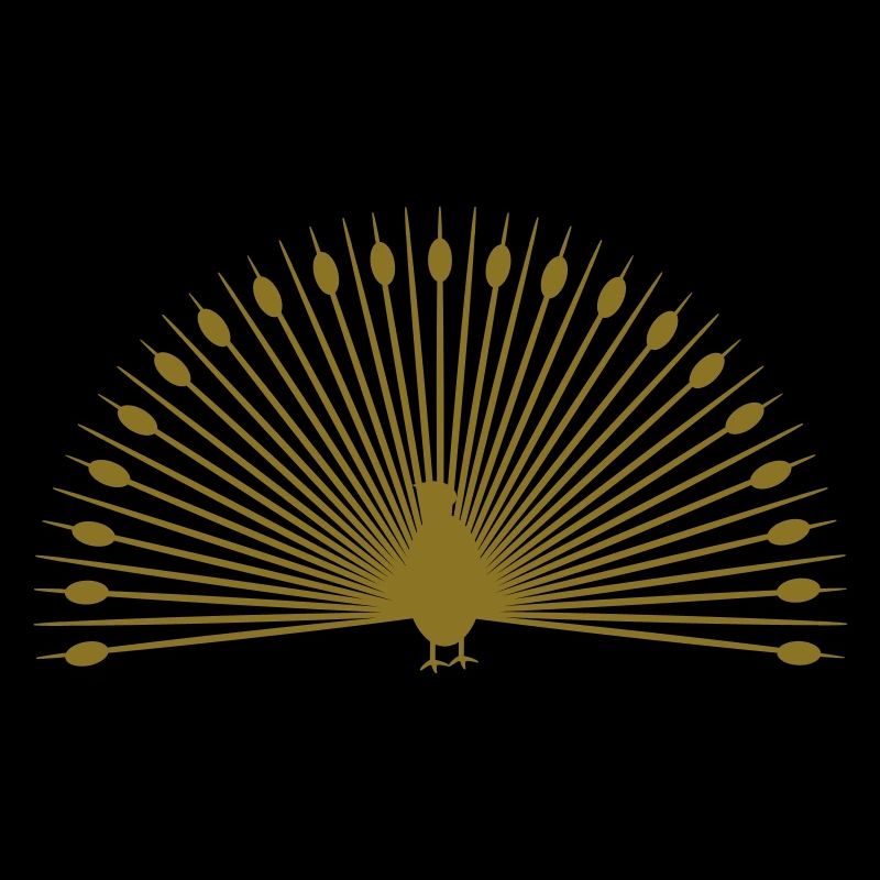 Weißer Pfau