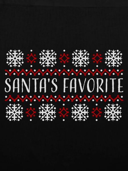 Santa's Favorite Weihnachtspullover Schneeflocken