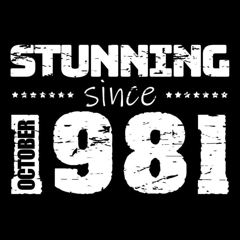 Stunning since October 1981