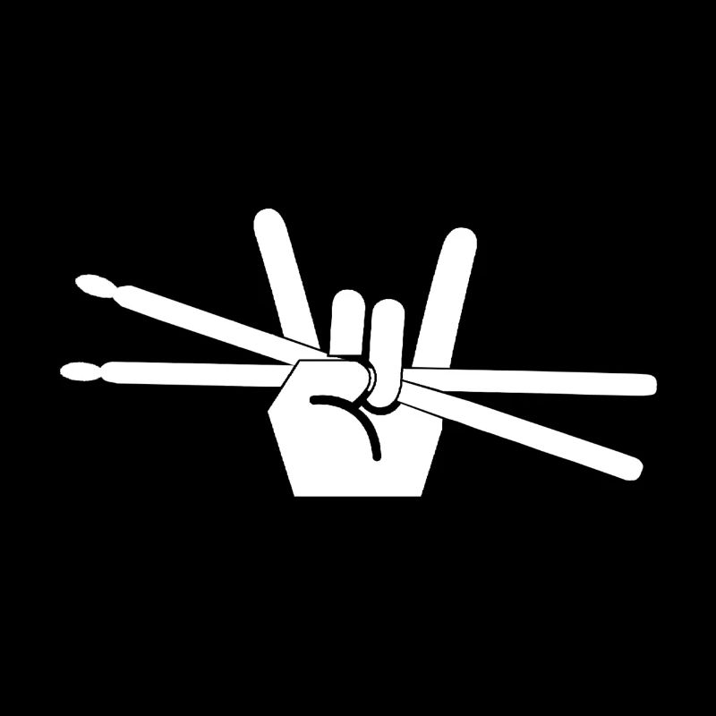 Drummer Drumsticks Heavy Metal Fork Pommesgabel