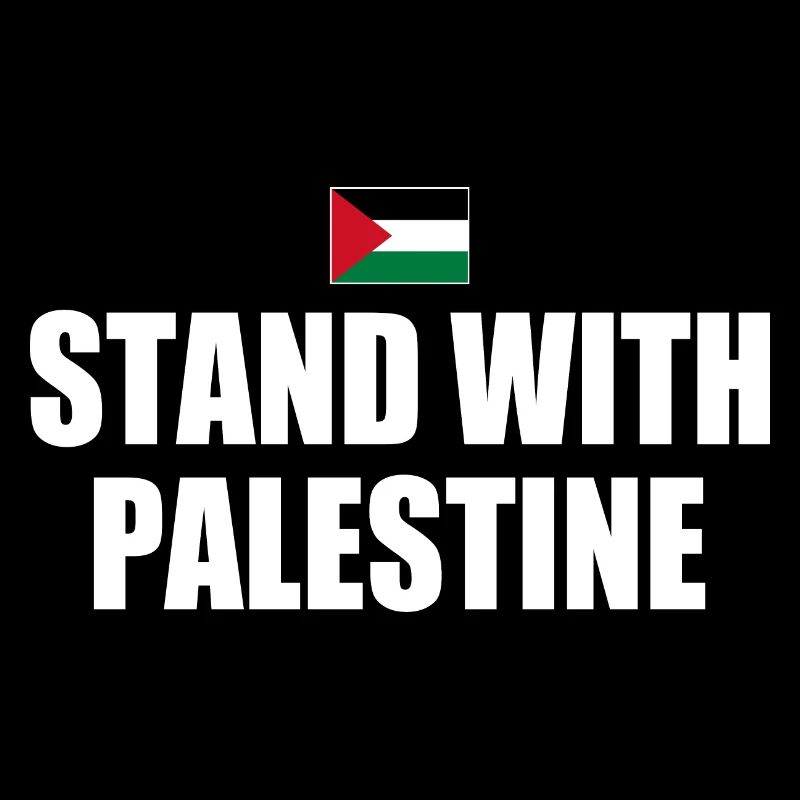 I stand with palestine