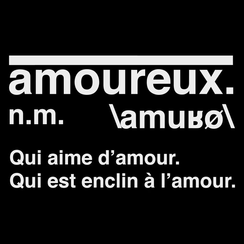 Amoureux Définition Style Dictionnaire