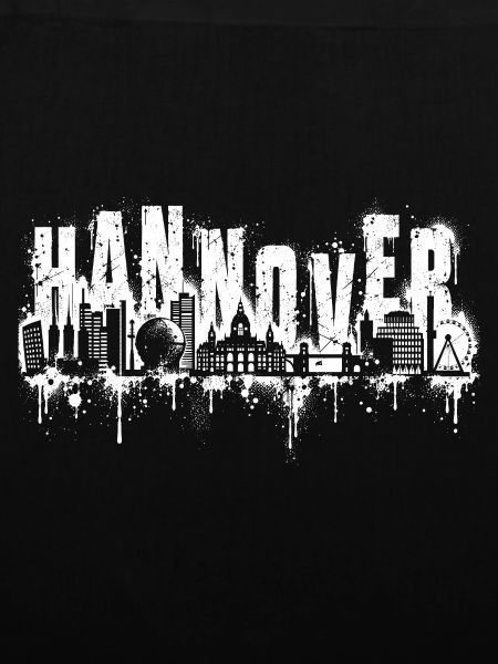 Hanover Skyline Graffiti-Splatter