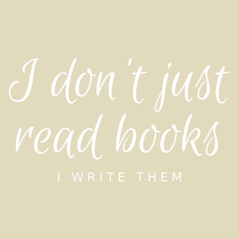 I do not just read books, I write them!