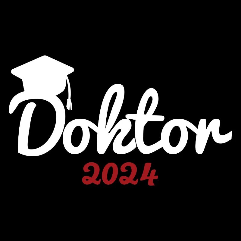Doktortitel 2024 Doktorhut Promotion Doktor