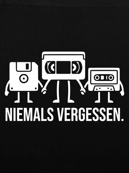 Niemals vergessen Diskette Videokassette Kassette