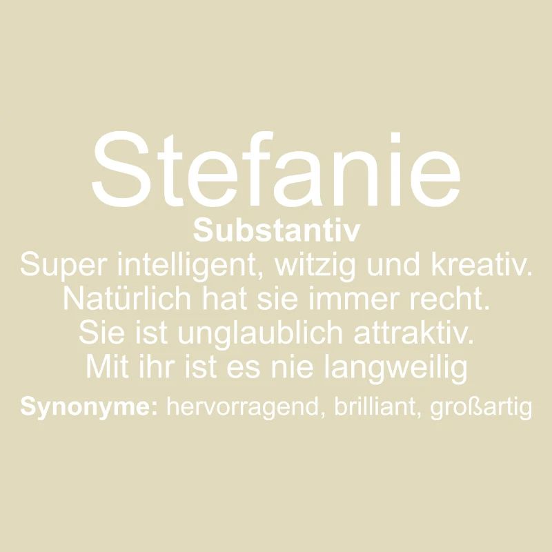 Name Definition Stefanie