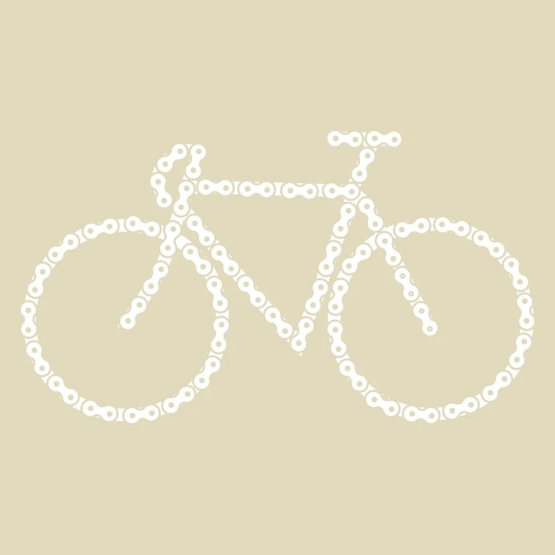 Bicycle Chain Drawing