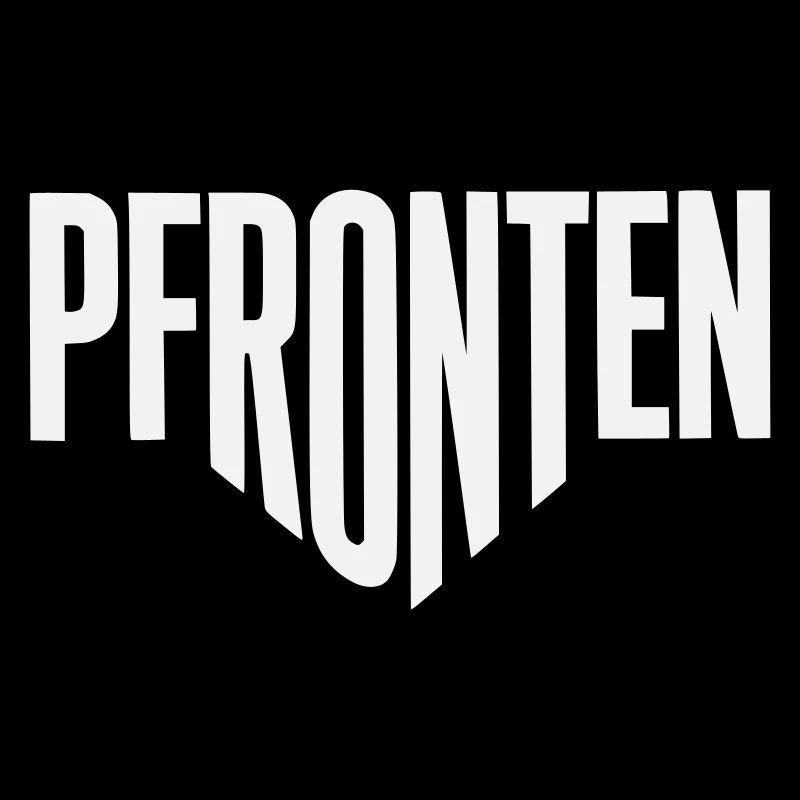Pfronten Schriftzug 