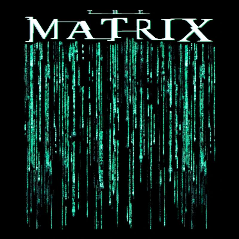 The Matrix Movie Code Logo