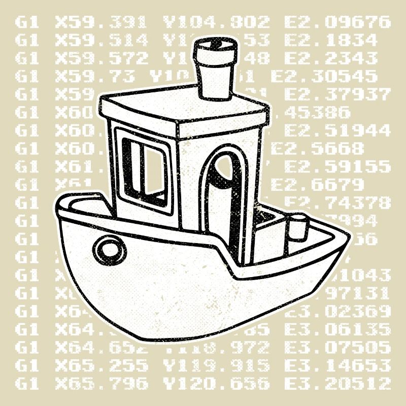 Benchy 3D Gcode Test Hobby Modellierung