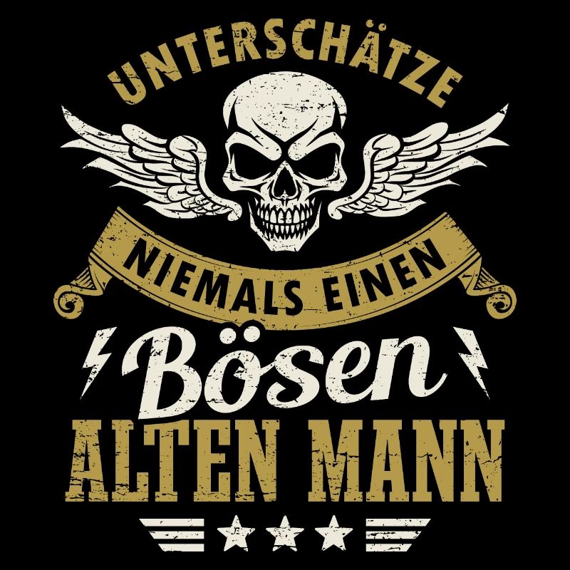 Böser Alter Mann Sarkasmus Spruch Lustig