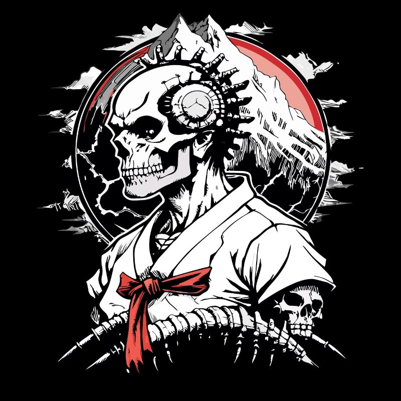 Karate Master Skull // Karate Skull FS0090