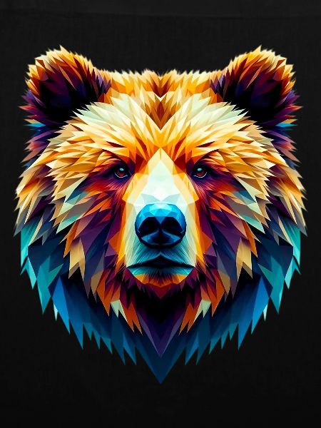 Polygonal Bear