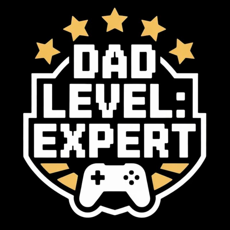 Papa Level Experte Gaming Shirt