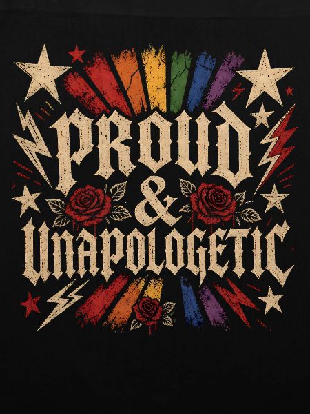 Pride Unangepasst Regenbogen Statement Pride LGBTQ