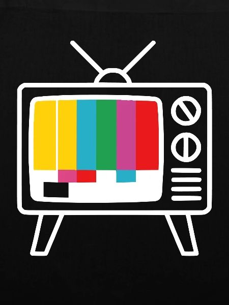 Retro Fernseher Testbild Analog TV Nostalgie