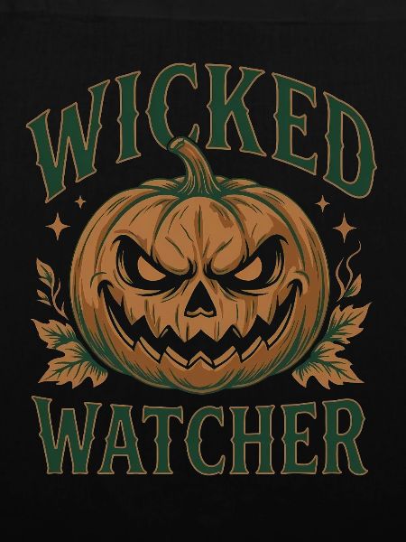 Wicked Watcher Pumpkin Design
