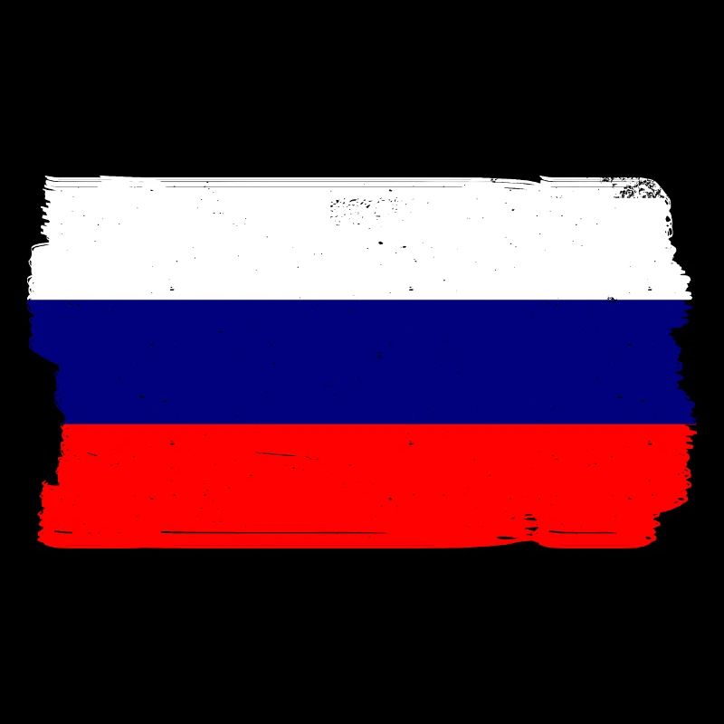 Drapeau de russie Vintage Drapeau russe d’occasion Look