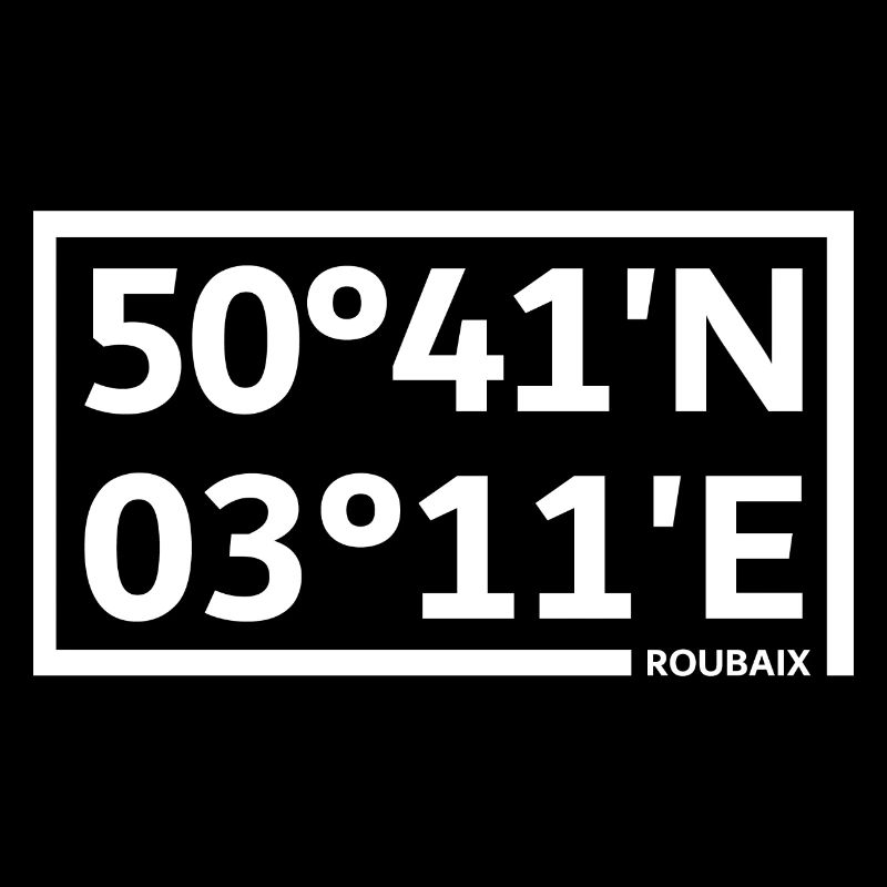 Coordonnées de Roubaix