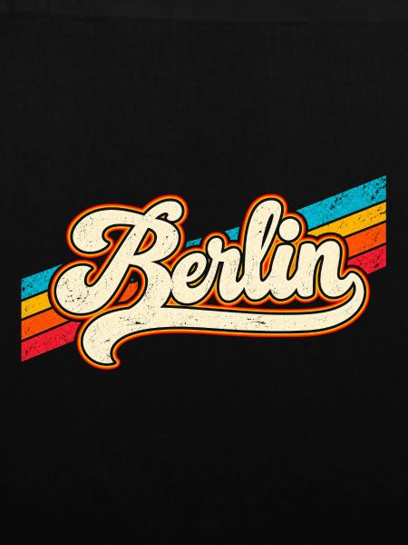 Berlin - Retro Sticker - Deutschalnd - Germany