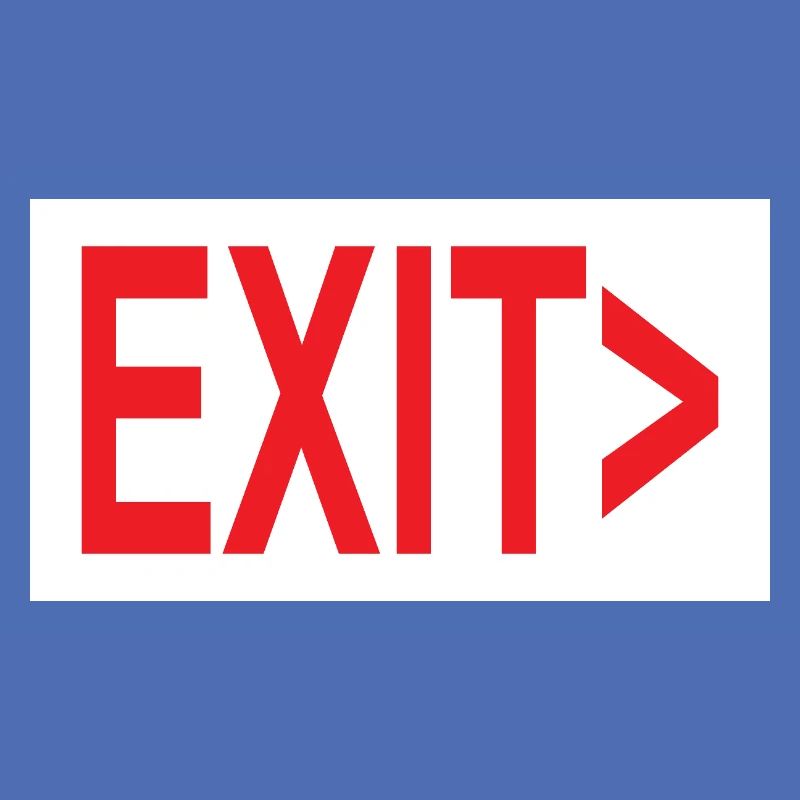 Exit / Exit / Emergency Exit